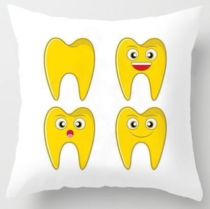 Tooth Fairy Pillow Cover for Kids – Velvet Cushion Cover with Hidden Tooth Pocket