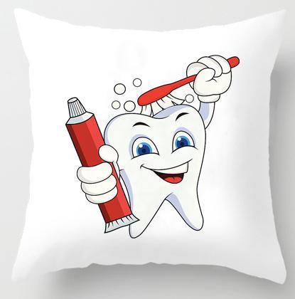 Tooth Fairy Pillow Cover for Kids – Velvet Cushion Cover with Hidden Tooth Pocket