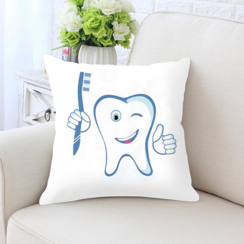 Tooth Fairy Pillow Cover for Kids – Velvet Cushion Cover with Hidden Tooth Pocket