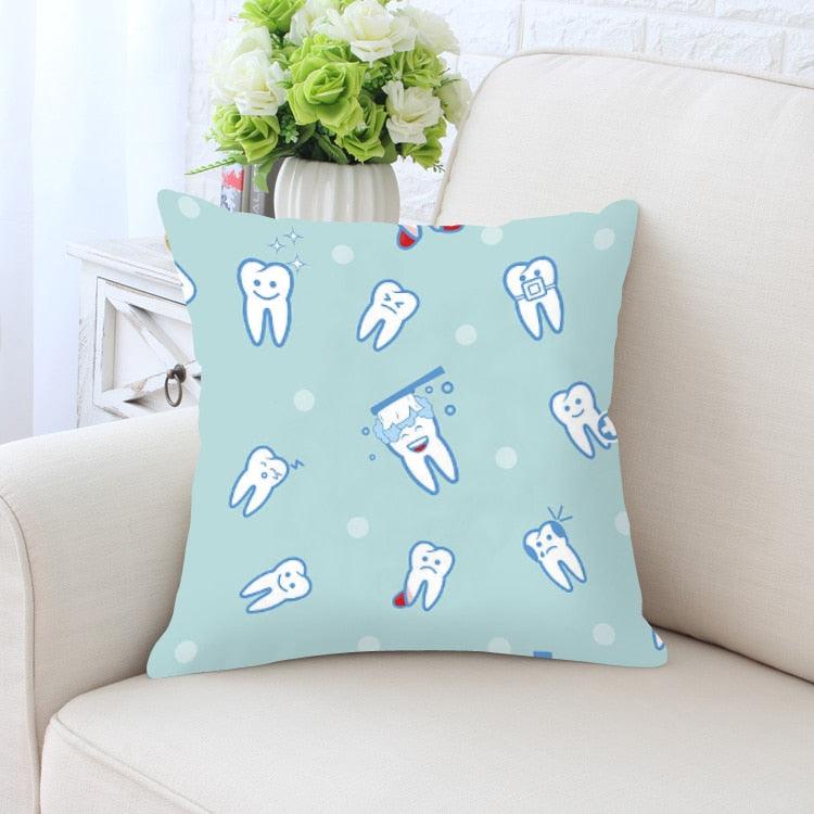Tooth Fairy Pillow Cover for Kids – Velvet Cushion Cover with Hidden Tooth Pocket