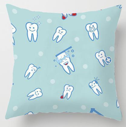 Tooth Fairy Pillow Cover for Kids – Velvet Cushion Cover with Hidden Tooth Pocket