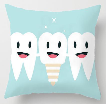 Tooth Fairy Pillow Cover for Kids – Velvet Cushion Cover with Hidden Tooth Pocket