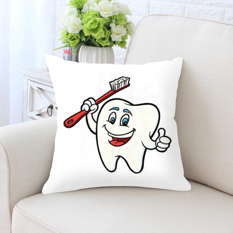 Tooth Fairy Pillow Cover for Kids – Velvet Cushion Cover with Hidden Tooth Pocket