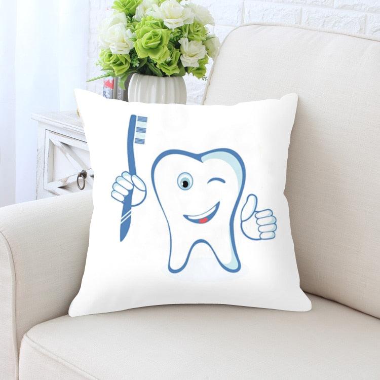 Tooth Fairy Pillow Cover for Kids – Velvet Cushion Cover with Hidden Tooth Pocket