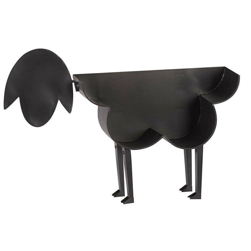 Sheep Toilet Paper Holder – Decorative Metal Bathroom Tissue Storage