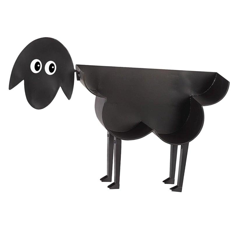 Sheep Toilet Paper Holder – Decorative Metal Bathroom Tissue Storage