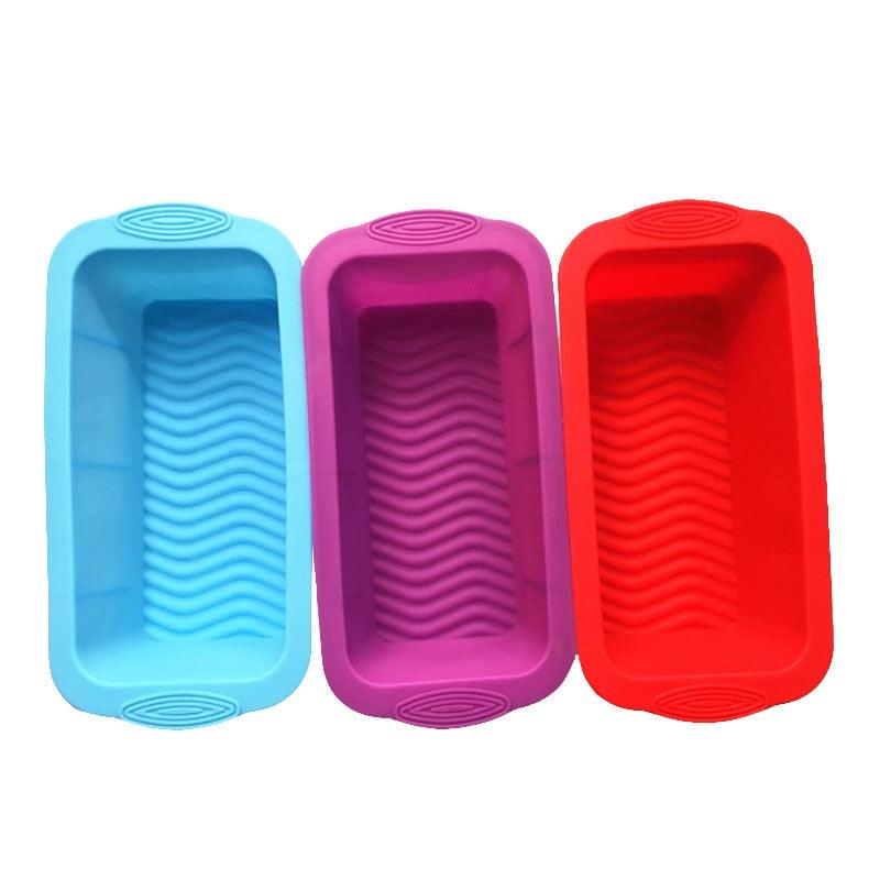 Non-Stick Silicone Bread & Loaf Pan – Rectangular Baking Mold