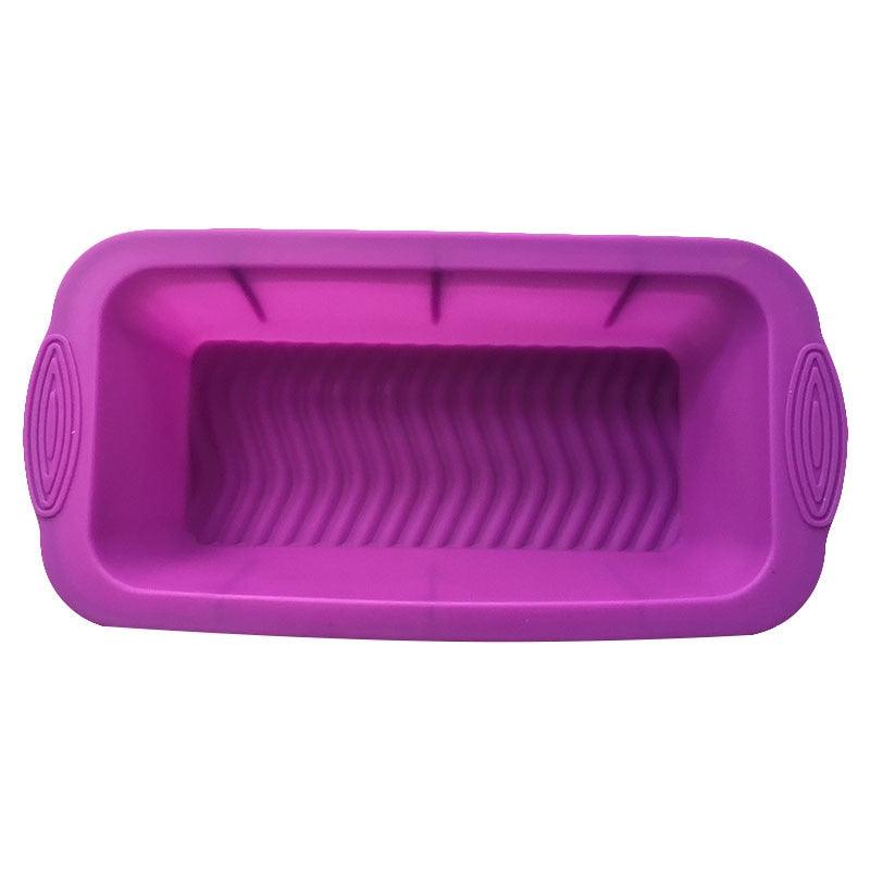 Non-Stick Silicone Bread & Loaf Pan – Rectangular Baking Mold