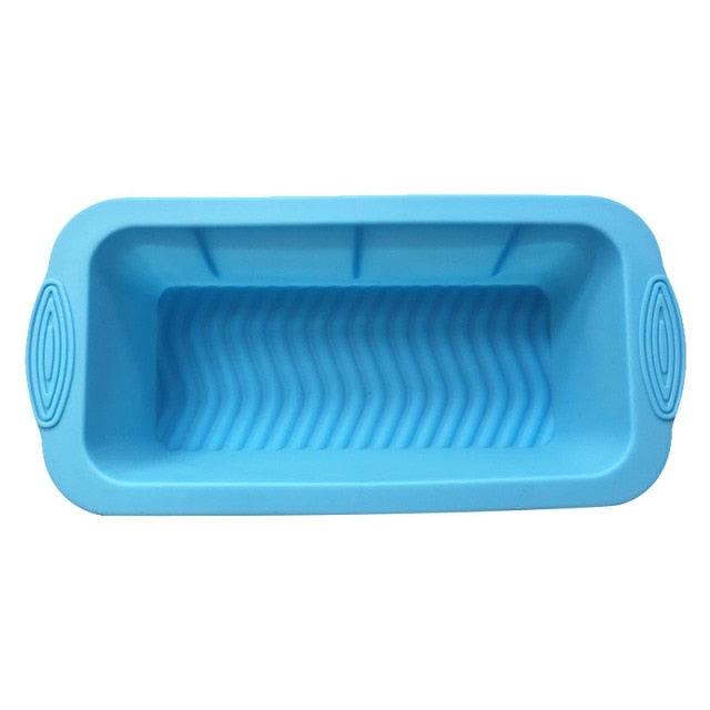 Non-Stick Silicone Bread & Loaf Pan – Rectangular Baking Mold
