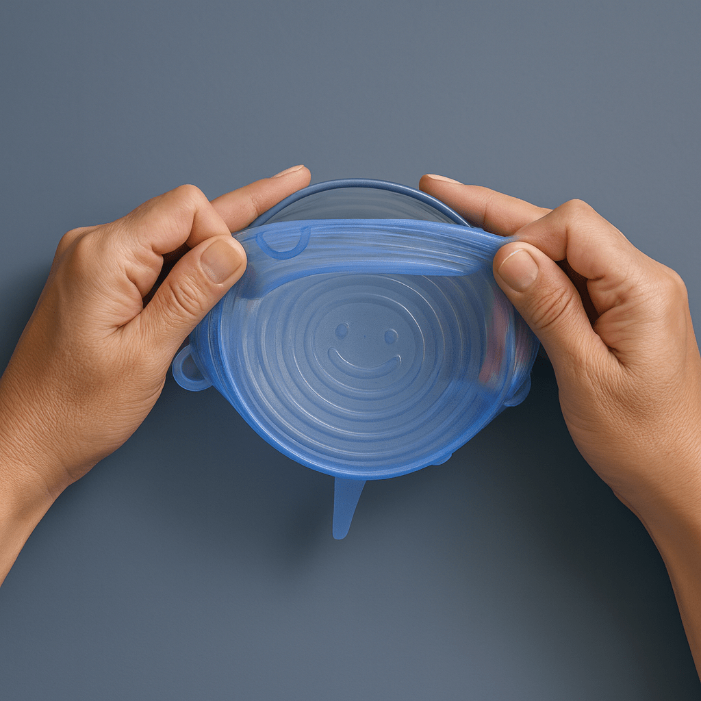 Silicone Stretchy Bowl Lids | 6-Pack, BPA-Free, Reusable Food Storage Covers