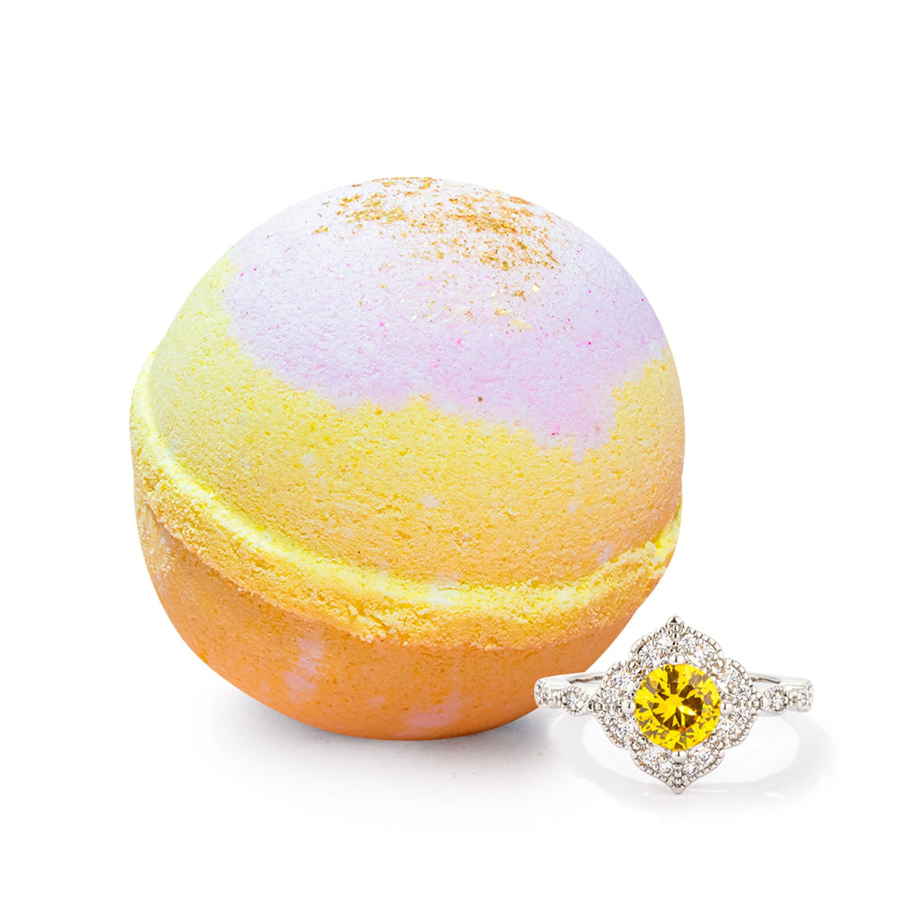 Sugar Petals | 10oz Mystery Jewelry Bath Bomb — Hidden Jewel Worth $20–$7,500