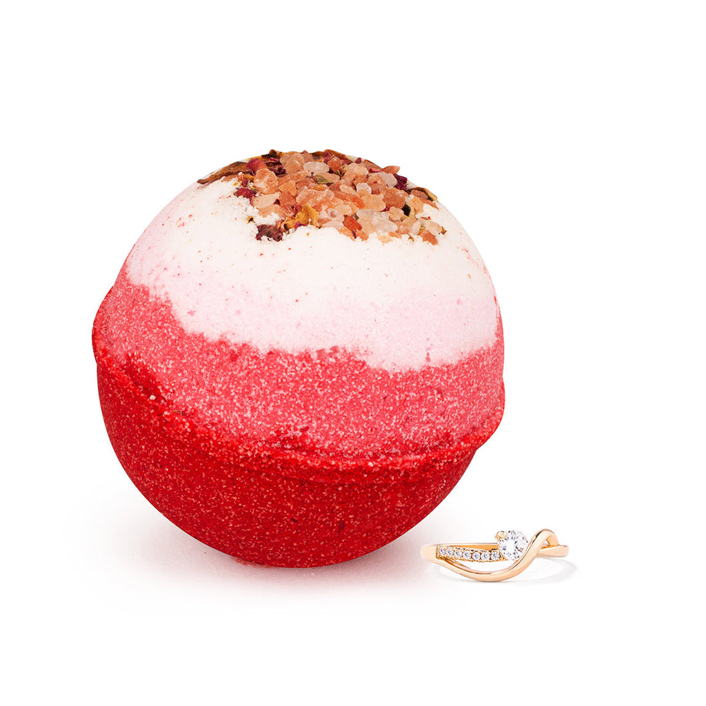Sweet Embrace | 10oz Mystery Jewelry Bath Bomb — Hidden Ring Worth $20–$7,500