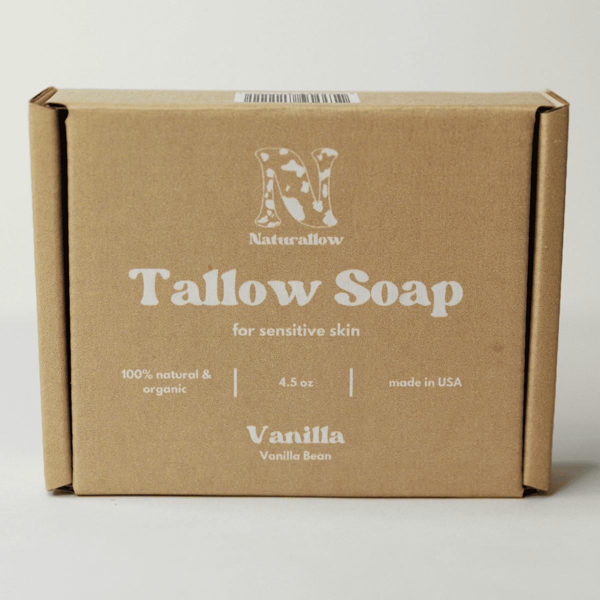Grass-Fed Tallow Soap Bar | All-Natural, Sensitive Skin Safe — 4oz | 5 Scents